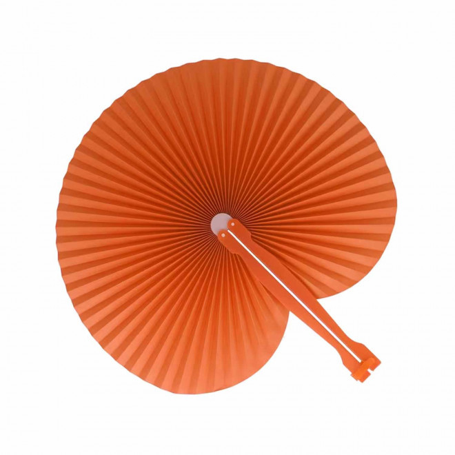 EVENTAIL PLIABLE PERSONNALISABLE 'BREEZE COUL' - orange