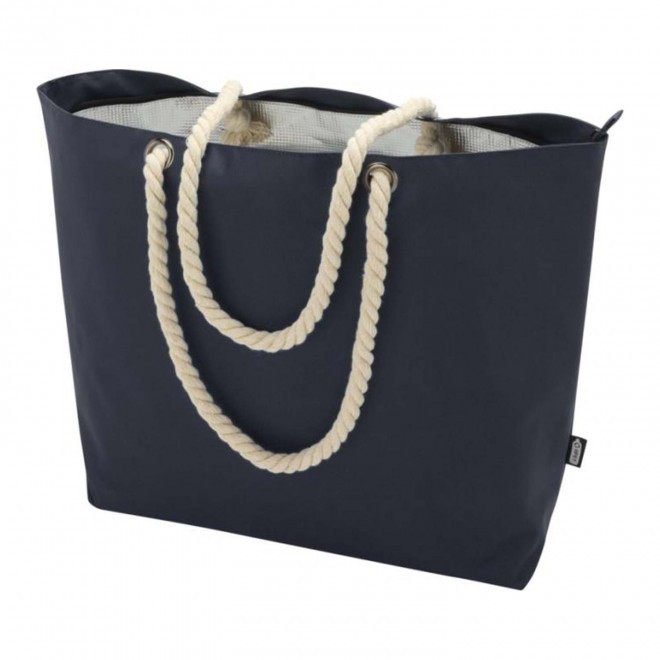 SAC ISOTHERME RECYCLE PERSONNALISABLE 'MELOKI' - marine