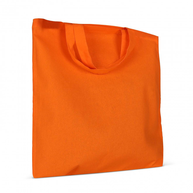 SAC COTON PERSONNALISABLE ANSES COURTES 'CLEA COULEUR' - orange