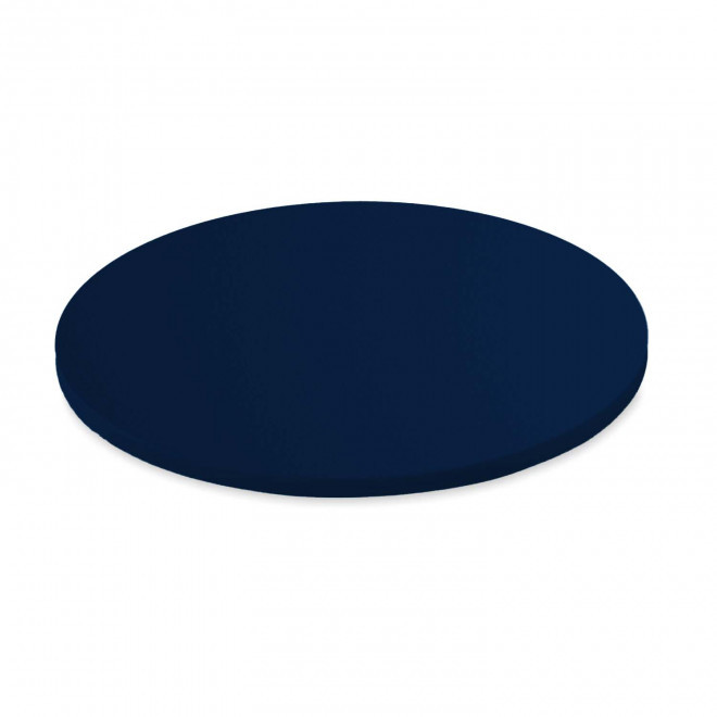 DESSOUS DE VERRE PERSONNALISABLE EN PVC 'QUANTE' - bleu marine