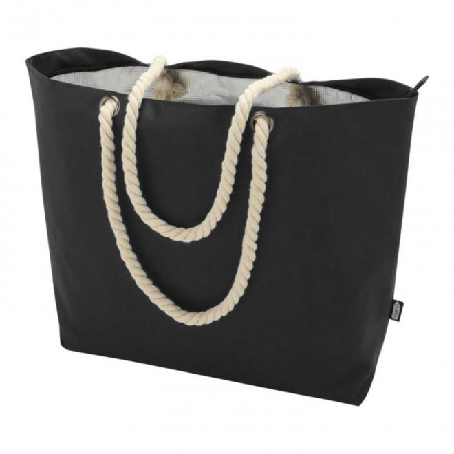 SAC ISOTHERME RECYCLE PERSONNALISABLE 'MELOKI' - noir