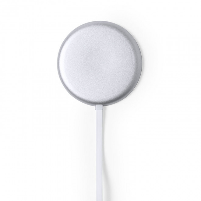 CHARGEUR MAGNETIQUE PERSONNALISABLE 'BULSE' - argenté