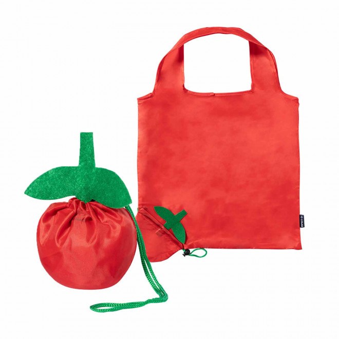 SAC PLIABLE PERSONNALISABLE 'MAXIFRUITY RPET' - tomate