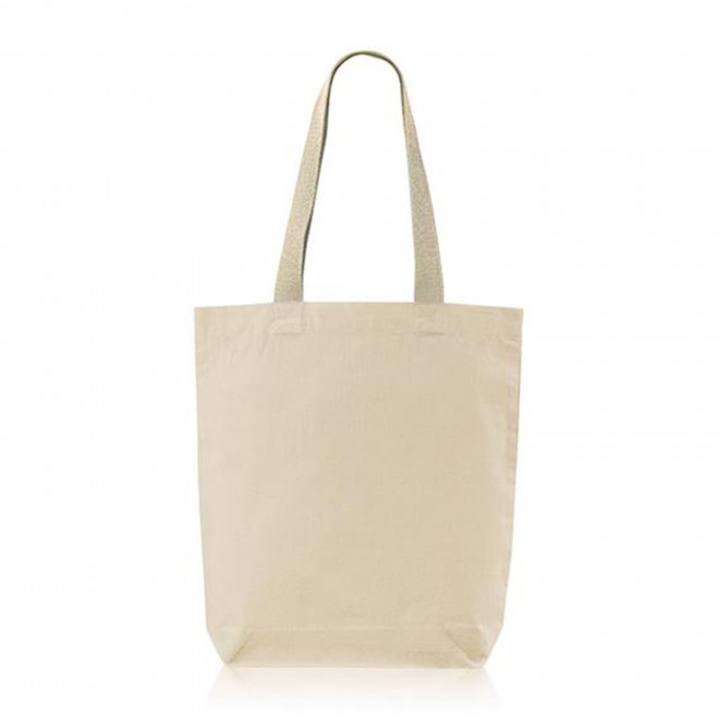 SAC EN TOILE GRANDES ANSES PERSONNALISABLE 'RYTA' - ecru