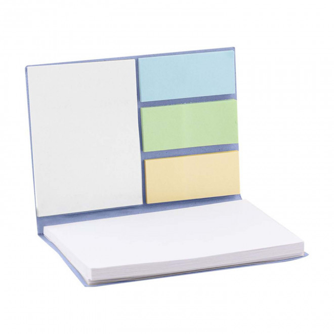 BLOC-MEMOS PERSONNALISE EN BIODECHETS 'BEFRUIT' - bleu