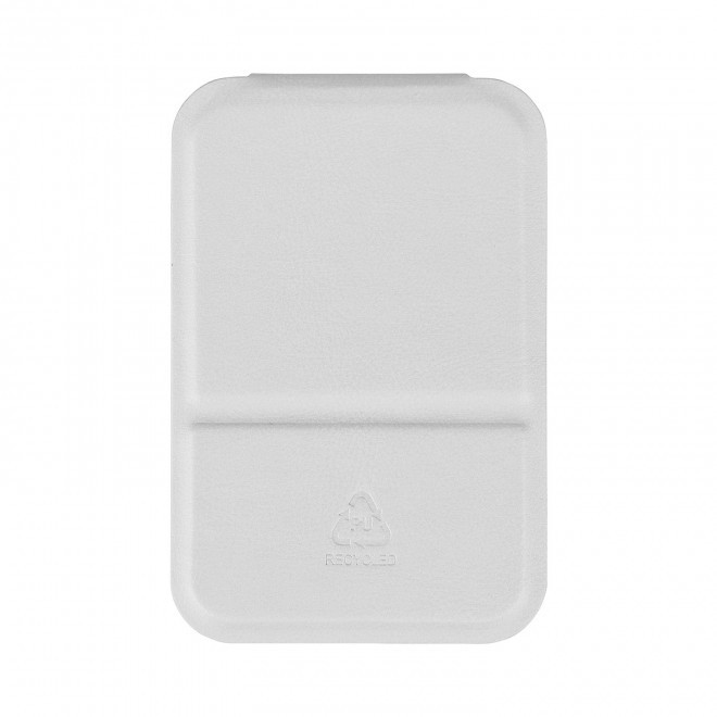 MIROIR DE POCHE EN PU PERSONNALISE 'ROYR' - blanc