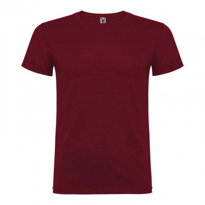 TEE-SHIRT HOMME PERSONNALISABLE 155GR/M² 'BIGI' - grenat