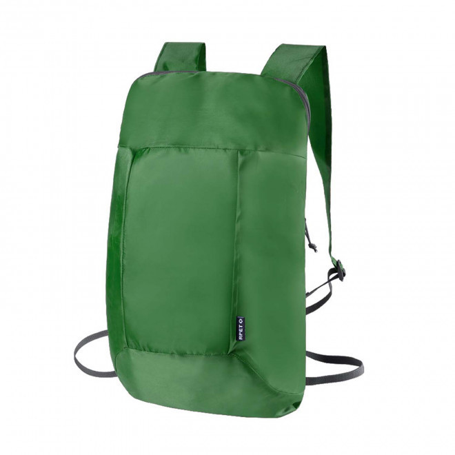 SAC A DOS PLIABLE PERSONNALISABLE 'SIGNI RPET' - vert fonce