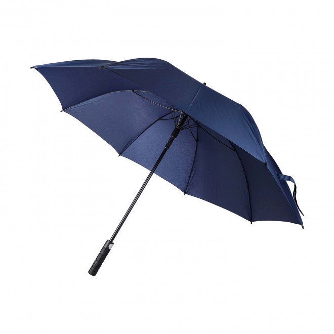 PARAPLUIE DROIT RPET PERSONNALISABLE 'RAVEN' - bleu