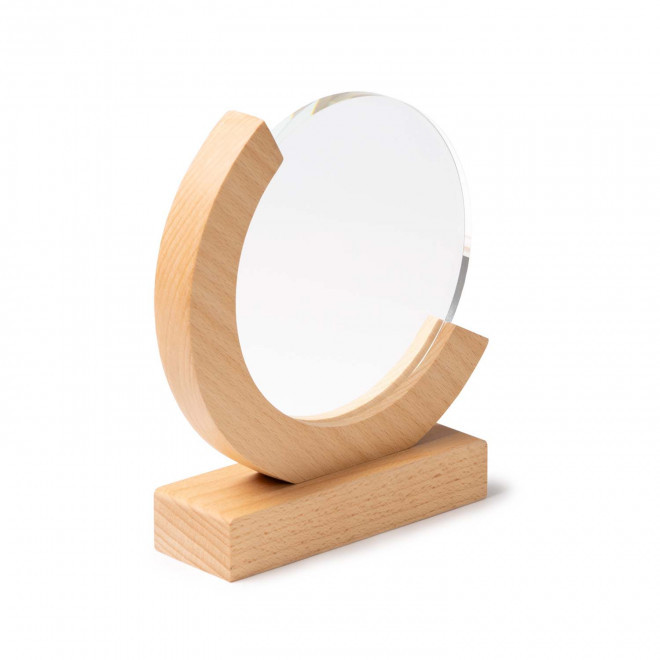 TROPHEE PERSONNALISE EN VERRE ET BOIS 'KAYNA GLOBE' - bois