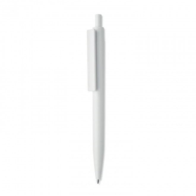STYLO EN ABS RECYCLE MINE BLEUE PERSONNALISE 'FIGUI' - blanc
