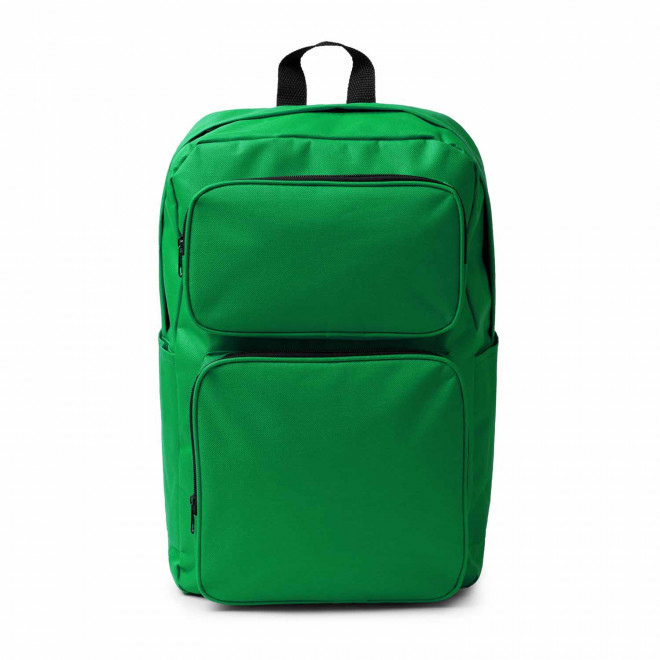 SAC A DOS RPET 600D PERSONNALISABLE 'CARLY' - vert