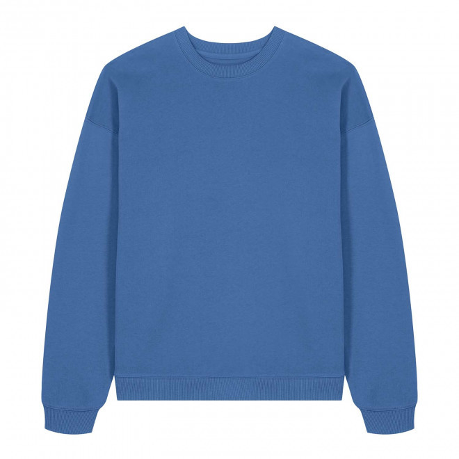 SWEAT SHIRT MIXTE OVERSIZE PERSONNALISE 'RADDER 2.0' - bleu