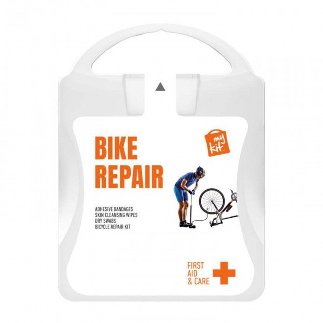 KIT DE REPARATION VELO PERSONNALISABLE 'HERSTO' - blanc