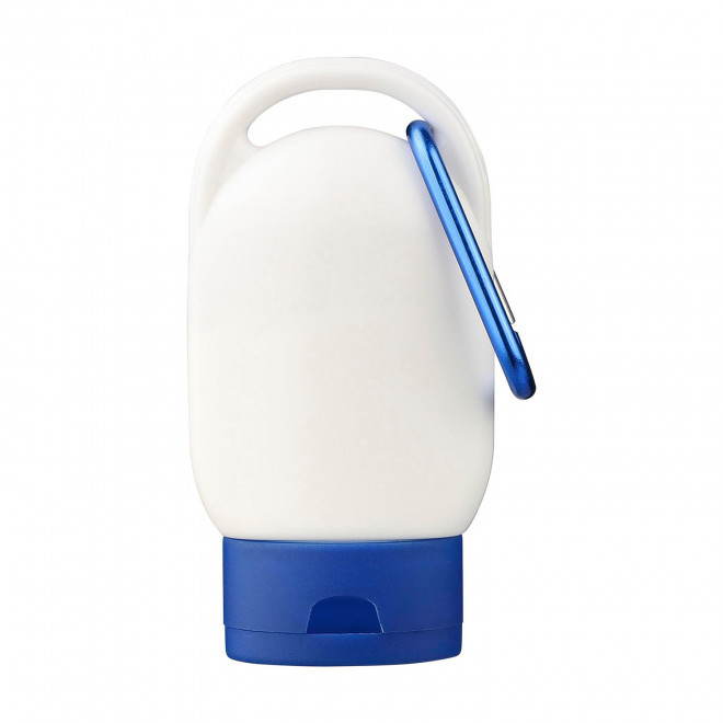 CREME SOLAIRE PUBLICITAIRE MOUSQUETON SFP30 'FIXSUN'  - bleu royal