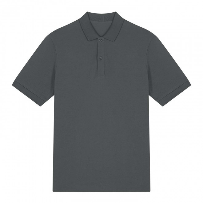 POLO MIXTE COULEUR PERSONNALISE 'PREPSTER 2.0' - gris anthracite