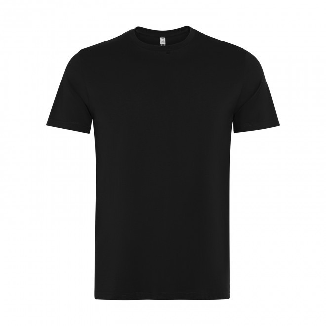 TEE-SHIRT MIXTE COULEUR PERSONNALISE 'KUTTA' - noir