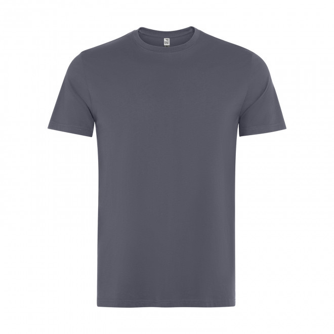 TEE-SHIRT MIXTE COULEUR PERSONNALISE 'KUTTA' - gris foncé