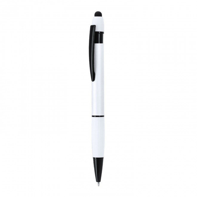 STYLO STYLET PERSONNALISE 'POLUX TOUCH' - blanc