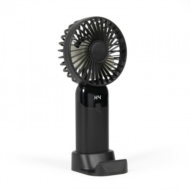VENTILATEUR SUPPORT TEL PERSONNALISE 'HARY' - noir
