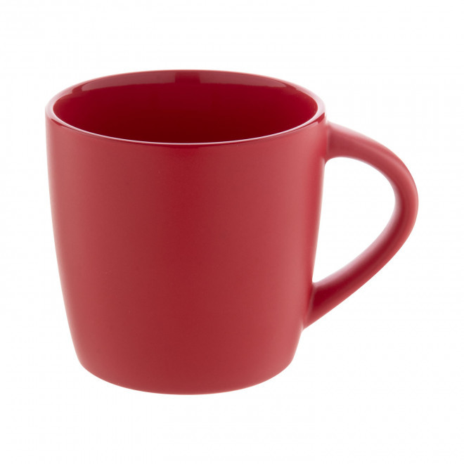 MUG CERAMIQUE PERSONNALISABLE 300ML 'BITWO' - rouge