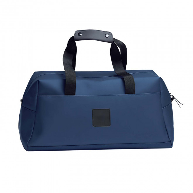 SAC DE VOYAGE PERSONNALISABLE EN PU 'SIMON' - bleu marine