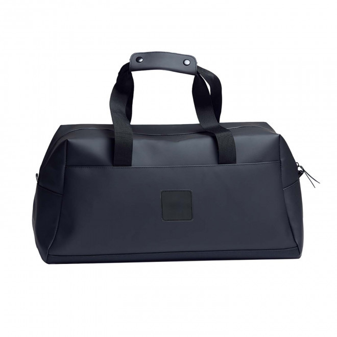 SAC DE VOYAGE PERSONNALISABLE EN PU 'SIMON' - noir