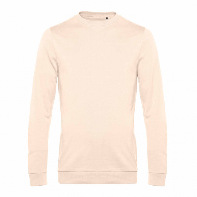 SWEAT COL ROND HOMME PERSONNALISABLE 'TERRY' - beige