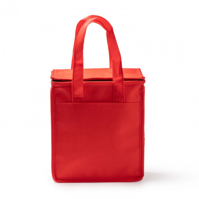 SAC ISOTHERME NON TISSE PERSONNALISABLE 'MALIKTA' - rouge