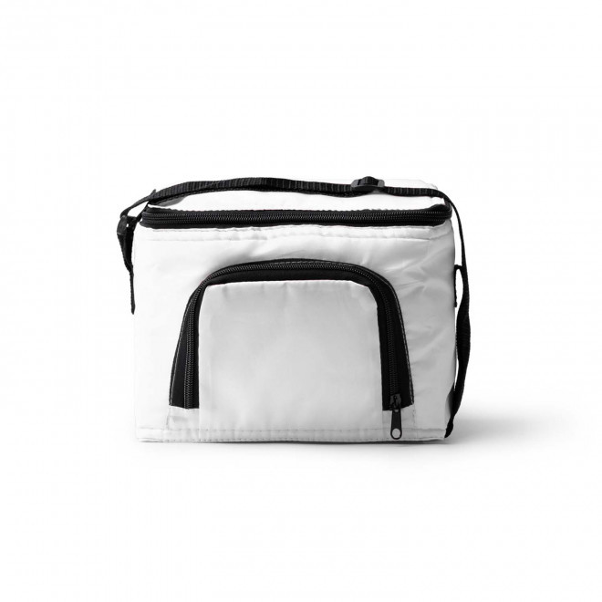 SAC ISOTHERME RPET POCHE PERSONNALISABLE 'COLDA POCHE' - blanc