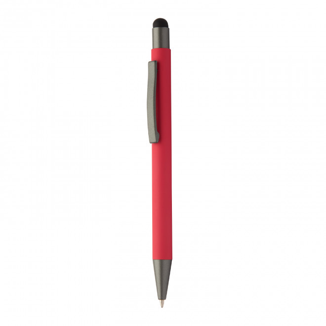 STYLO/STYLET PERSONNALISABLE 'SOFTLY TOUCH RECYCLE' - rouge