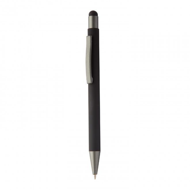 STYLO/STYLET PERSONNALISABLE 'SOFTLY TOUCH RECYCLE' - noir