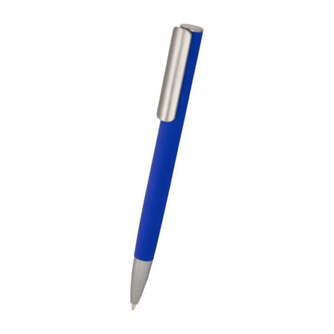STYLO PERSONNALISE EN ALUMINIUM RECYCLE 'RENON' - bleu