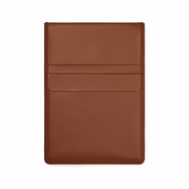 POCHETTE ORDINATEUR PERSONNALISABLE 'MOTILO 16"' - marron