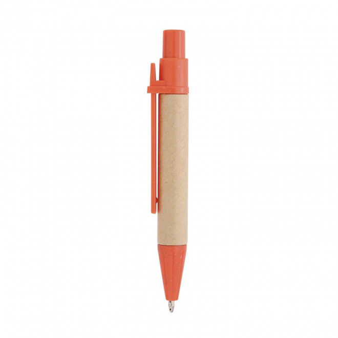 STYLO CARTON RECYCLE PERSONNALISE 'MINI STYLECO' - orange