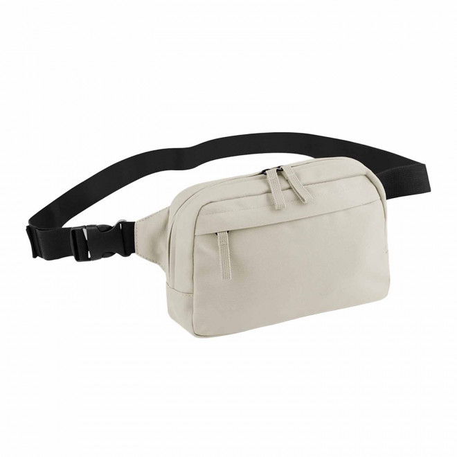 SAC BANANE CROSSBODY RPET PERSONNALISABLE 'CROSBO' - beige