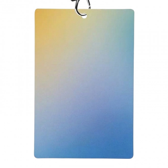 BADGE EN PAPIER 12x8CM PERSONNALISE 'BADGOS' - quadrichromie