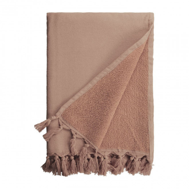 SERVIETTE EPONGE PERSONNALISABLE 'SAONA 80x160' - marron