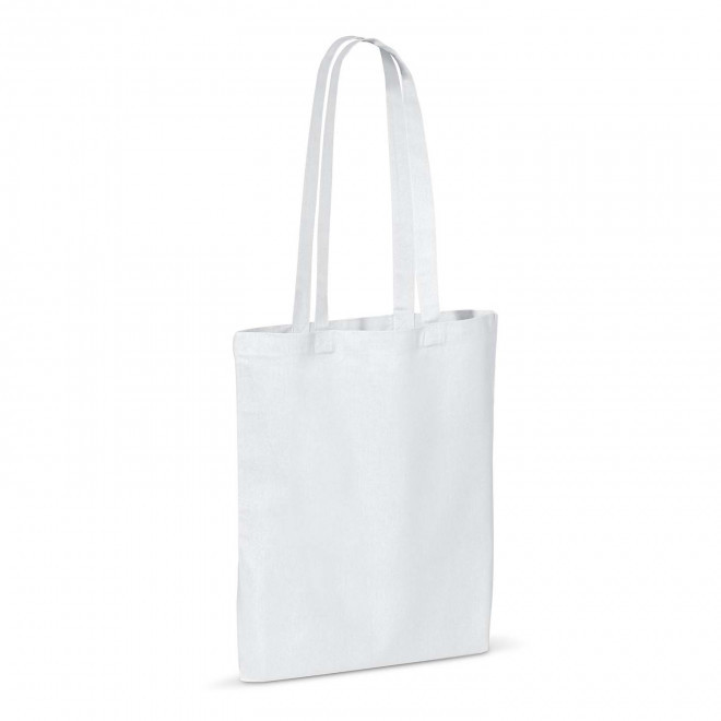 SAC SHOPPING COTON 140 GR/M2 PERSONNALISABLE 'ANTONIO 140' - blanc