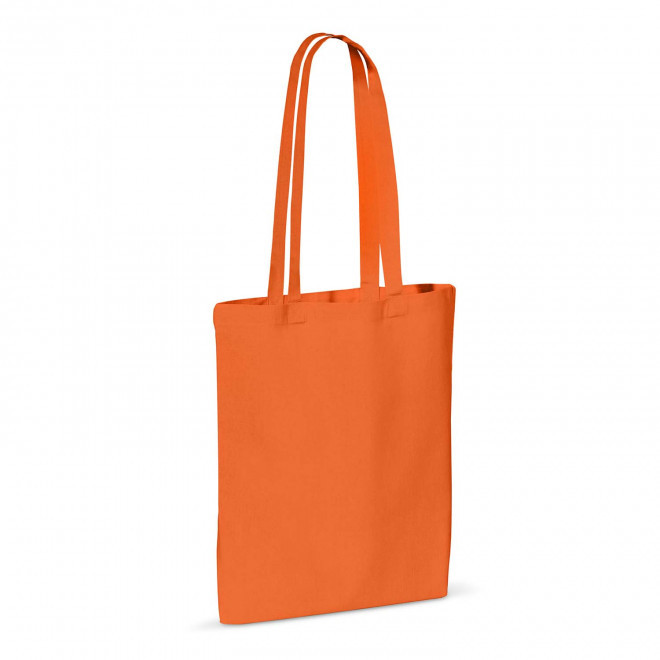 SAC SHOPPING COTON 140 GR/M2 PERSONNALISABLE 'ANTONIO 140' - orange