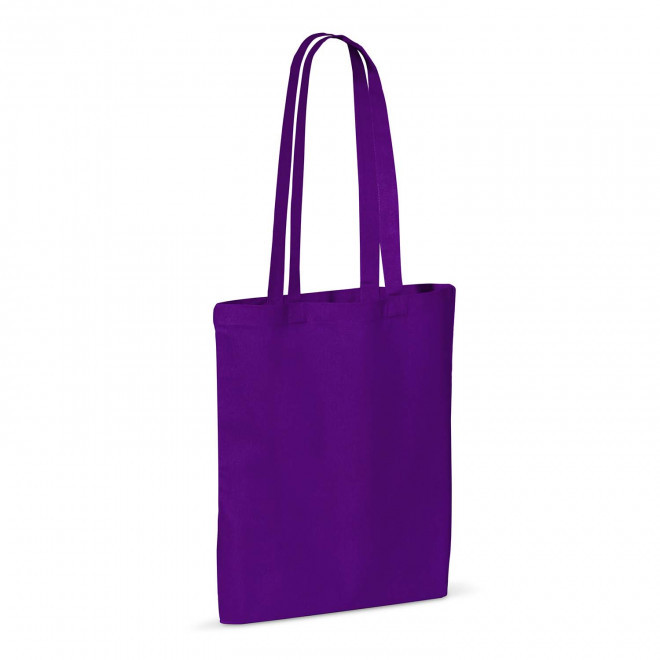SAC SHOPPING COTON 140 GR/M2 PERSONNALISABLE 'ANTONIO 140' - violet