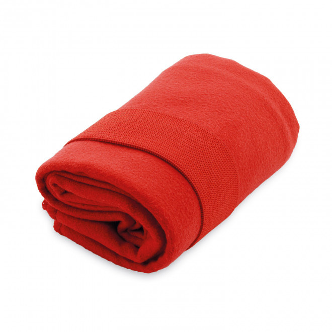 SERVIETTE MICROFIBRE PERSONNALISEE 'MELLOW 30X50' - rouge