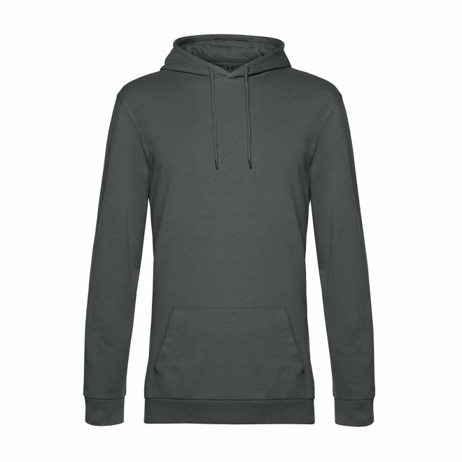 SWEAT CAPUCHE MIXTE PERSONNALISABLE 'TERRY' - vert kaki