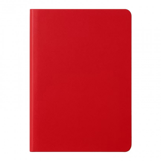 CARNET PUBLICITAIRE PU SOUPLE A6 'LUGHA' - rouge
