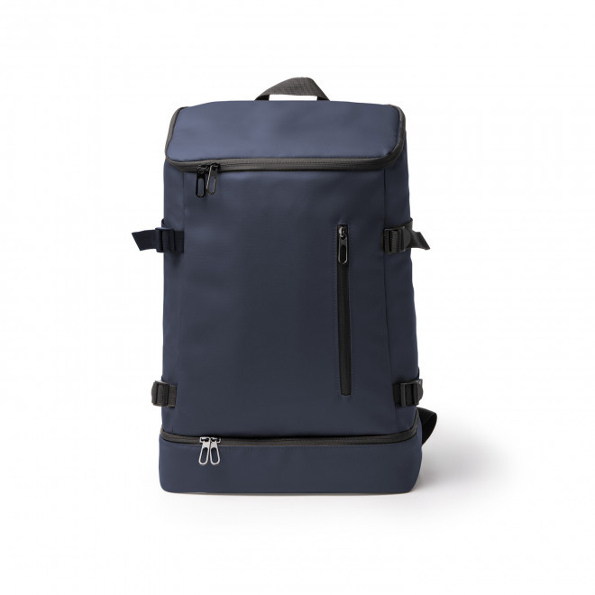 SAC A DOS EN PU ISOTHERME PERSONNALISABLE 'FELGO' - bleu marine