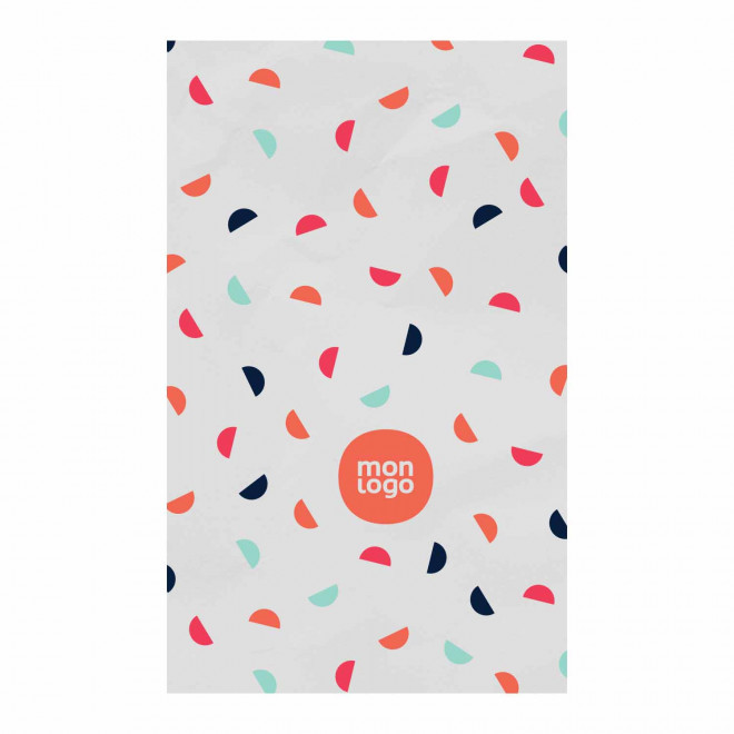 FEUILLE PAPIER CADEAU PERSONNALISEE 'GIFTPAPER 23x37,5' - quadrichromie