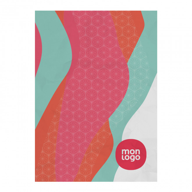 FEUILLE PAPIER CADEAU PERSONNALISEE 'GIFTPAPER 50x70' - quadrichromie