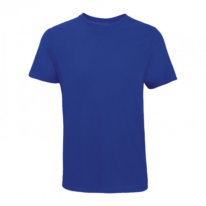 TEE-SHIRT MIXTE COULEUR PERSONNALISABLE 'TUNER' - bleu royal