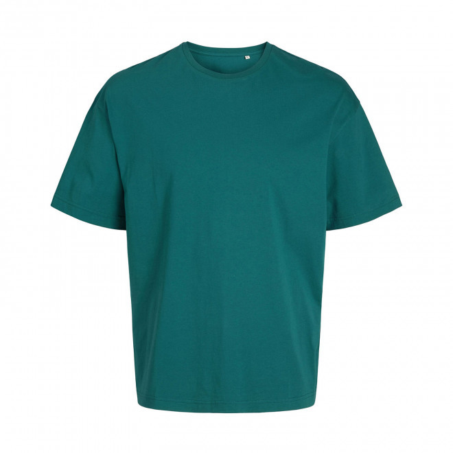 TEE-SHIRT MIXTE OVERSIZE PERSONNALISE 'JACKTO' 180G/M2 - vert forêt