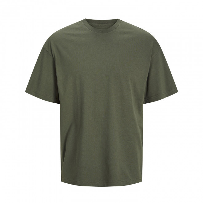 TEE-SHIRT MIXTE OVERSIZE PERSONNALISE 'JACKTO' 180G/M2 - vert bouteille